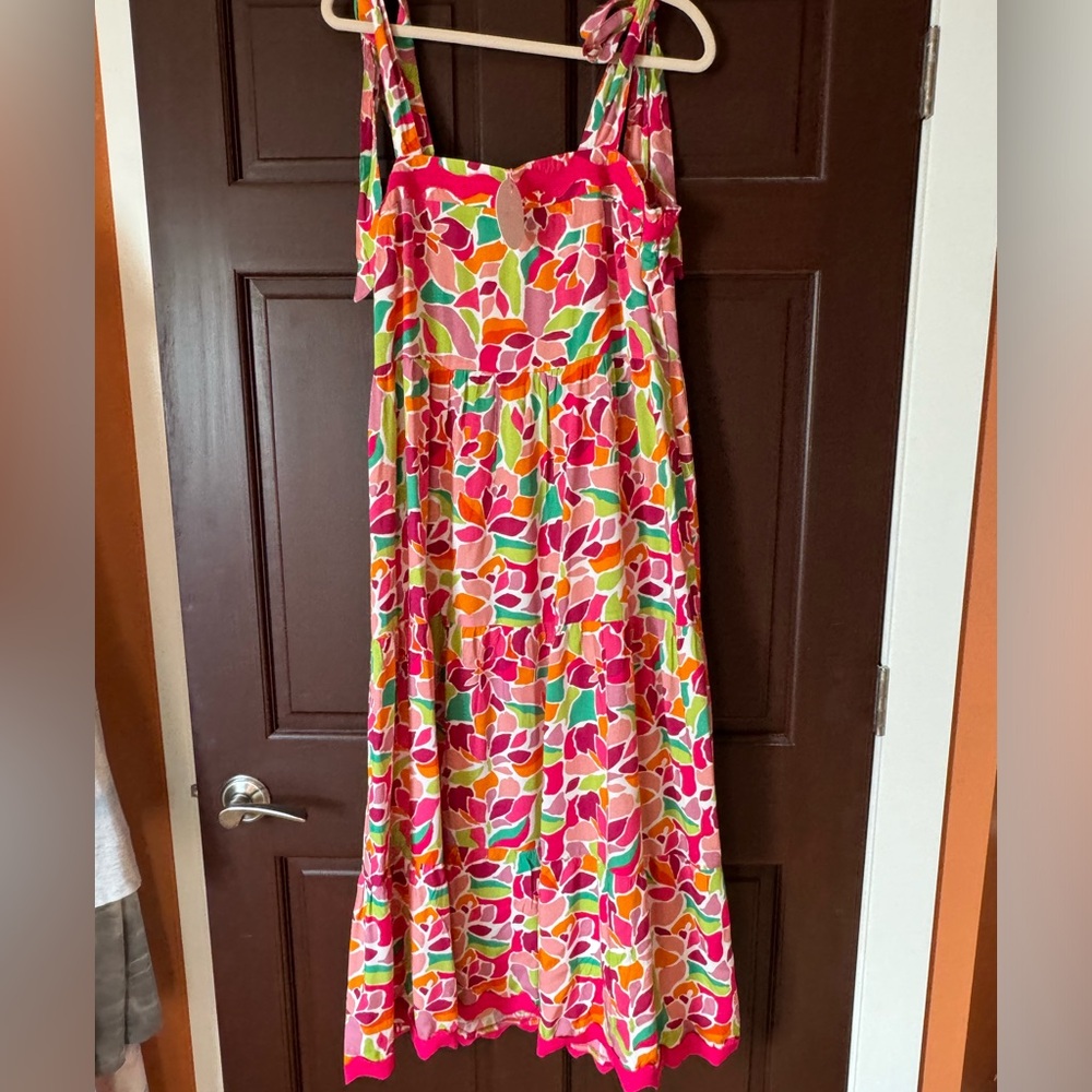 New with tags three-quarter length skirt.
